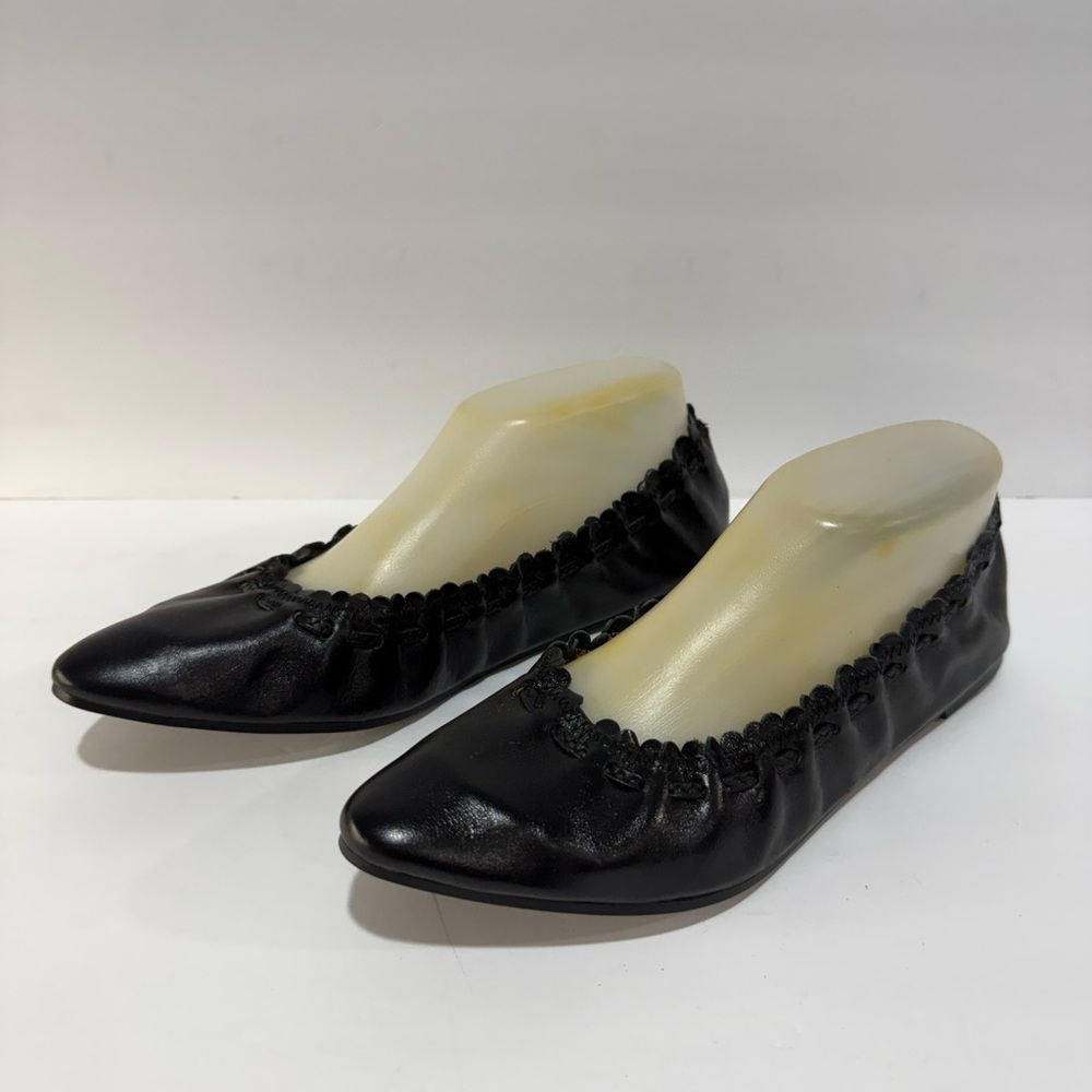 SeeByChloé Jane leather elastic ballet flats size 38 EU